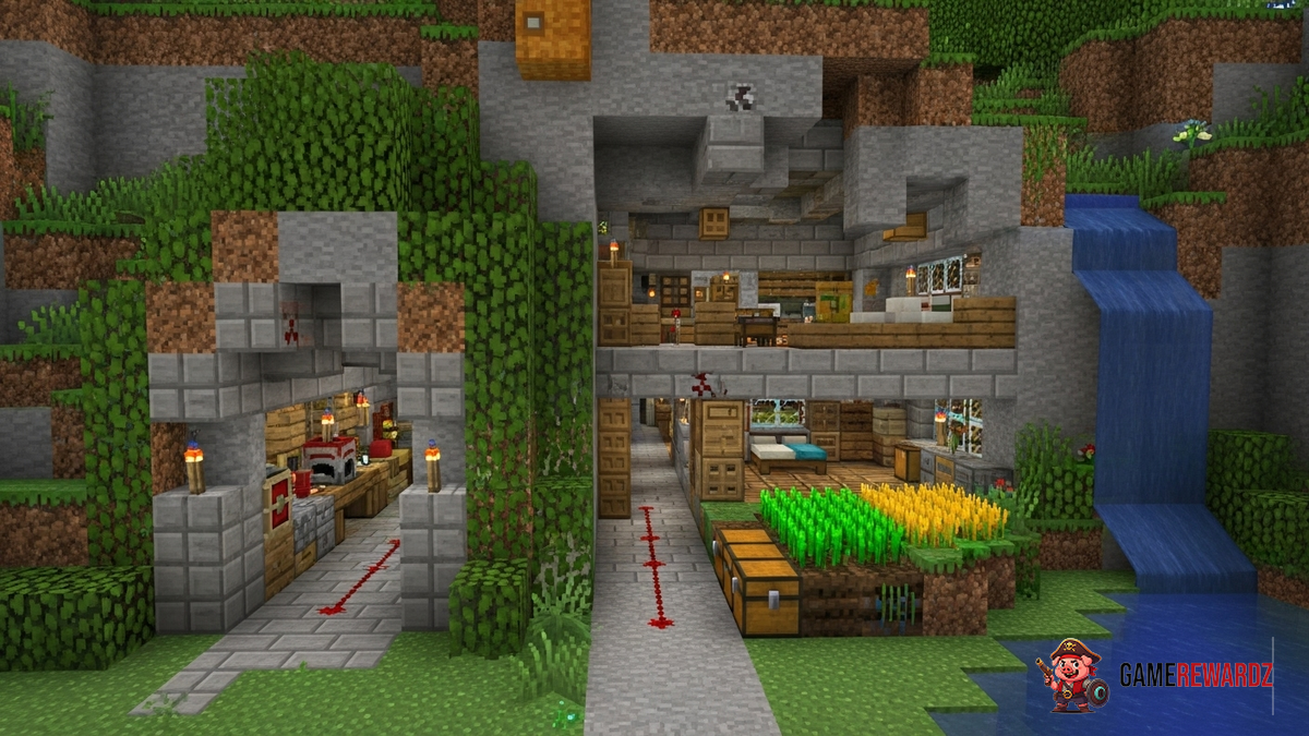 Minecraft: Build a Secret Base – Hidden From Enemies!